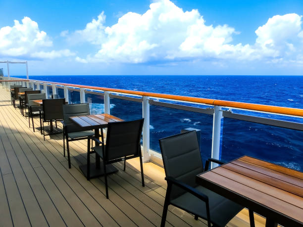 istock Luxury Cruise Ship Deck at day 1401102805