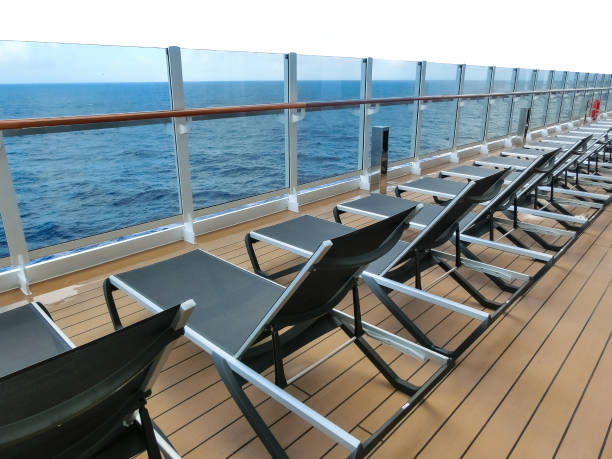 istock Luxury Cruise Ship Deck at day 1401103810