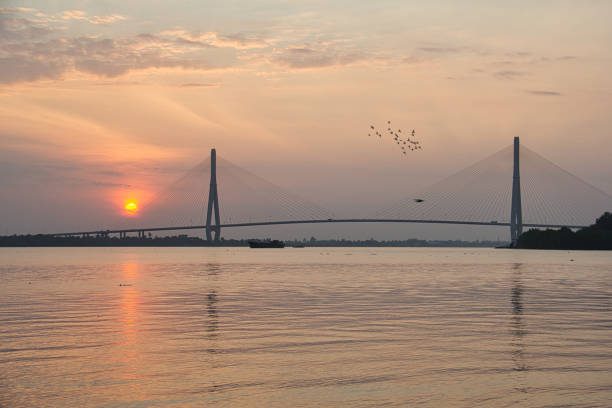 istock Bridge on the Mekong River 1401108392
