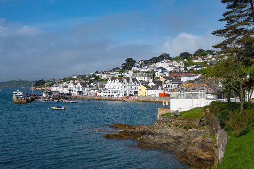 St. Mawes Village near Falmouth in Cornwall, England