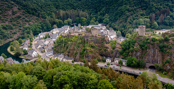 Alken village in the Moselle valley, Germany