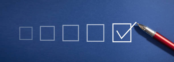 istock Pen with checkbox in checklist. Business 1401113973