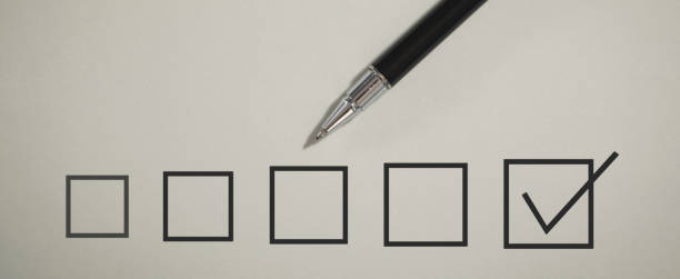 istock Pen with checkbox in checklist. Business 1401113978