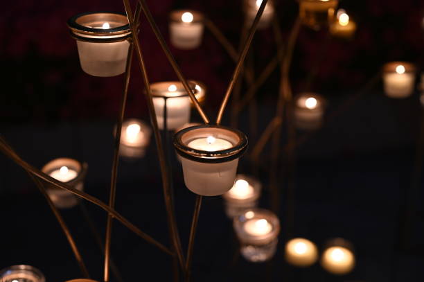 istock A relaxing night illuminated by candlelight 1401120303