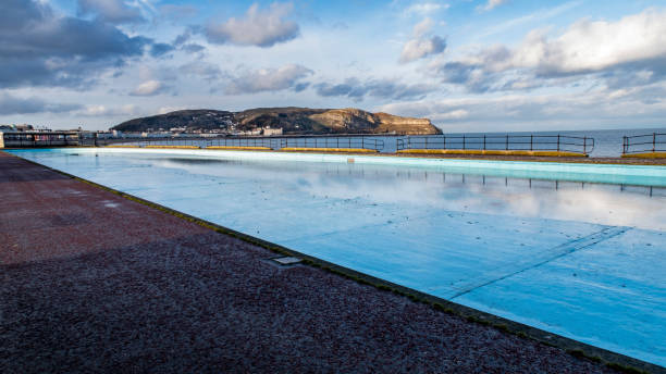 istock Paddling pool at Craig-y-Don 1401126315