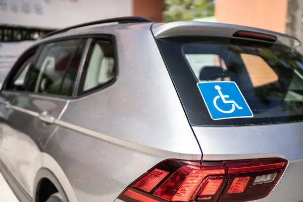 Photo of Sign of disabled car person