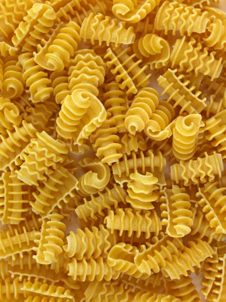 istock Pasta made of durum wheat top view 1401142021