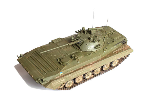 istock Scale model of old vehicle 1401146779