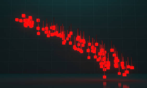 istock Stock market declining 1401147280