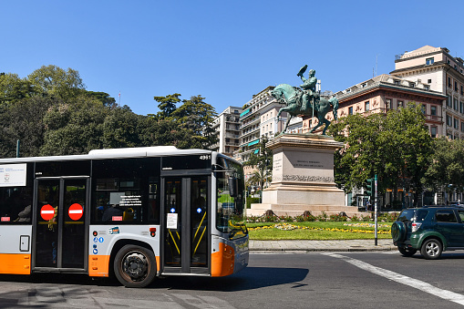 Piazza Corvetto is one of the largest and most elegant squares in Genoa. Named after Luigi Emanuele Corvetto, a Genoese politician of the Napoleonic era, it is a few hundred meters from the central Piazza De Ferrari.