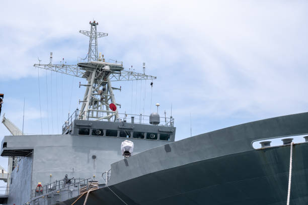 istock A large warship, parked for tourists to visit 1401153935