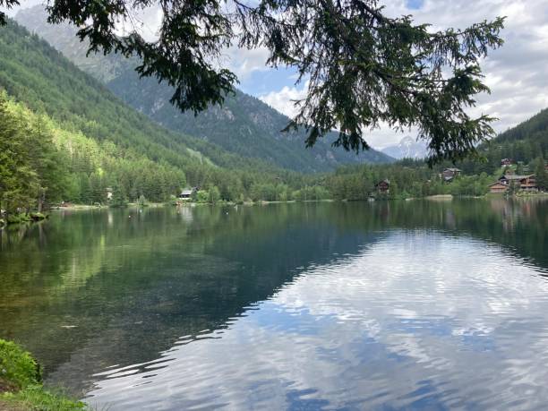 istock Swiss - canton of Valais - Champex lac 1401161864