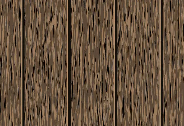 Vector illustration of seamless  wood  textured  boards  pattern