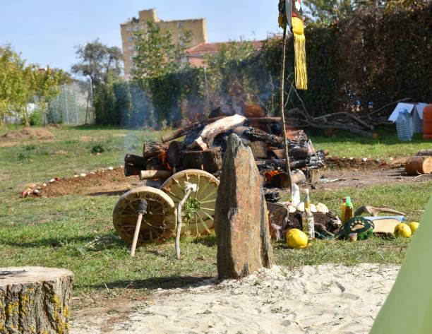 istock Offerings for the temazcal. 1401183827