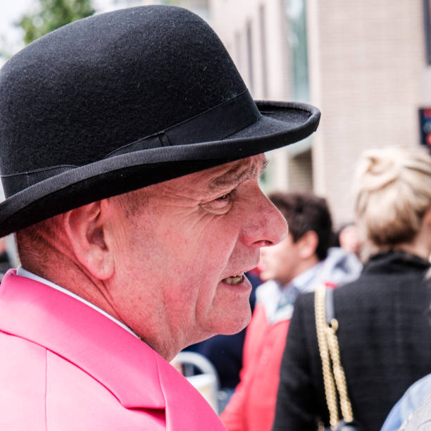 Portrait of a tour guide Mayor Hoogenhouck in Delft