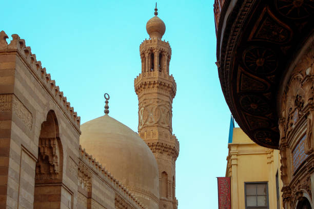 istock Qalawun complex, Al-Muizz Street, islamic Cairo, Egypt 1401189641