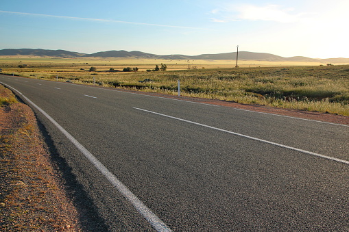 Lonely country roads of Southern Australia