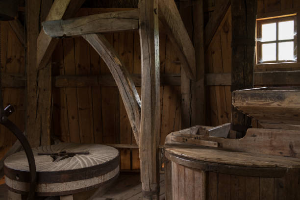 istock an old wood mill from the inside 1401199252