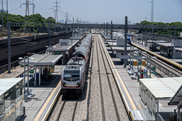 istock Train station in Herzliya, Israel. 1401201015