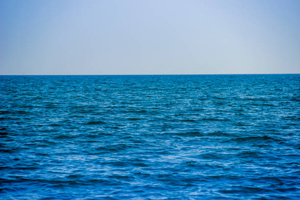 close-up of a sea water textured background