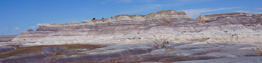 Blue Mesas in Petrified Forest National Park Arizona