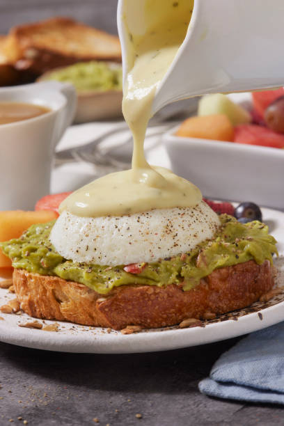 Avocado Eggs Benedict