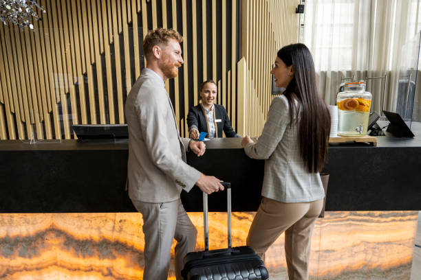 istock Hotel lifestyle during business trip 1401217902