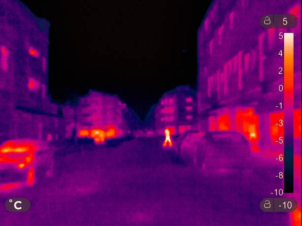 istock Thermal Image of a small town 1401220519