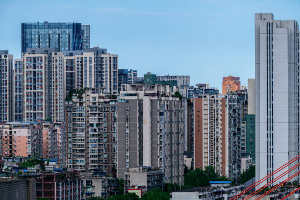 istock Modern city in sunny days 1401246988