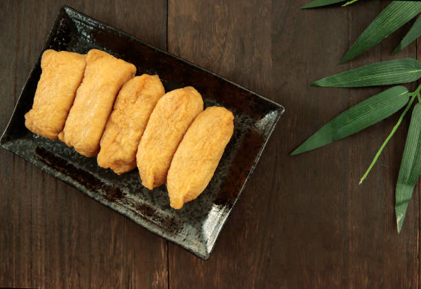 istock Inari sushi on the table 1401259337