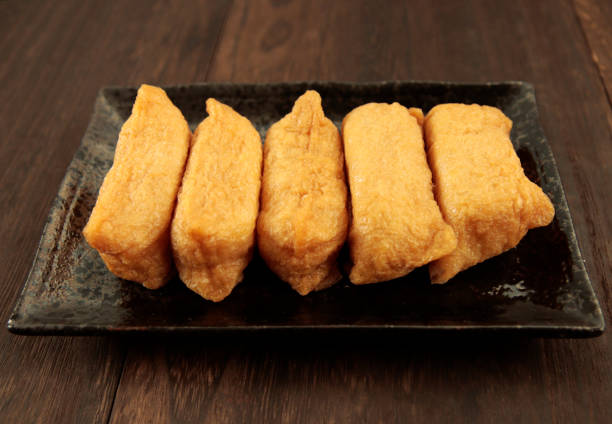 istock Inari sushi on the table 1401259350