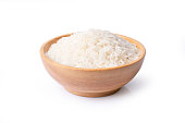 White raw rice