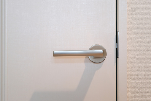 Closeup of doorknob