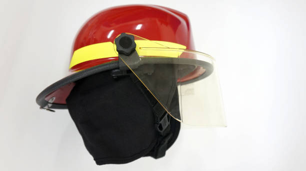 Helmet for firefighters, this helmet is very sophisticated, strong, cool design. This safety helmet is made of fire and heat resistant clothing, so it can protect the head
