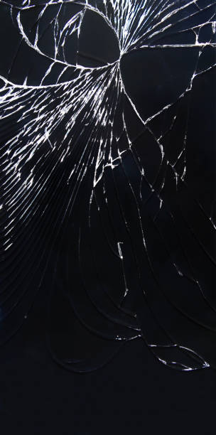 istock Shattered glass of a mobile phone display 1401277962