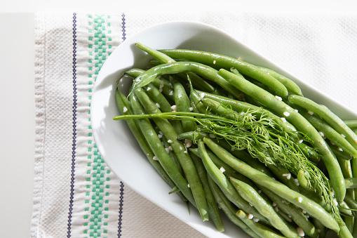 Pickled Garlic Dill Green Beans