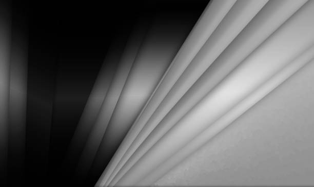 istock Abstract gray shade geometry diagonal lines background. Futuristic technology modern banner design. 1401295431