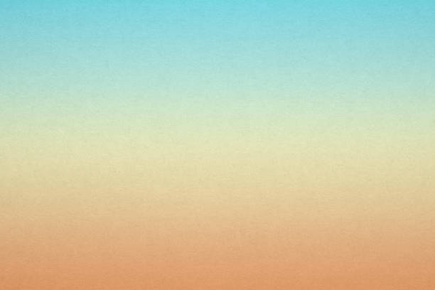istock grunge gradient recycled paper texture background, blue to orange, top view 1401295935