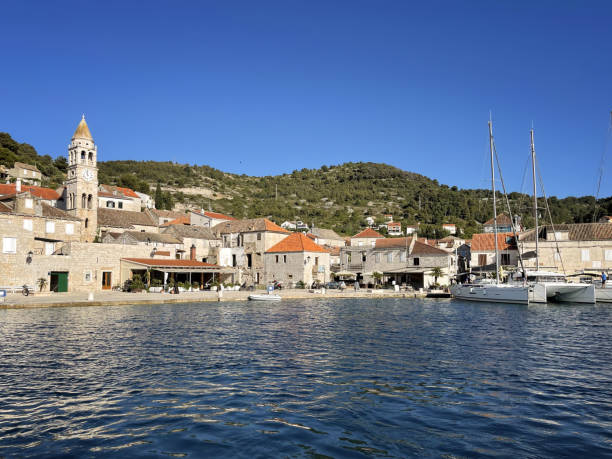 istock Kut village on island Vis, Croatia 1401304110