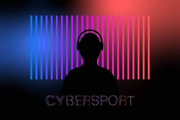 istock Cyber sport poster. Professional gaming stream banner design. Esport event poster concept. 1401311027