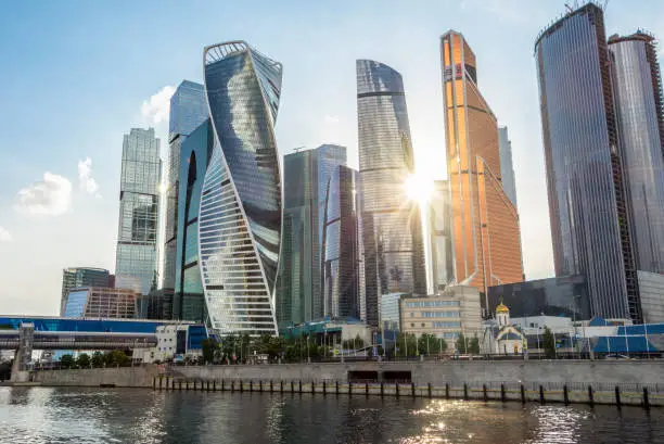 Moscow City (Moscow International Business Center), Russia