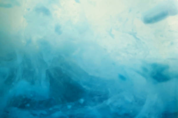 istock abstract background blue smoke, cloudy sand sediment in the sea 1401318401