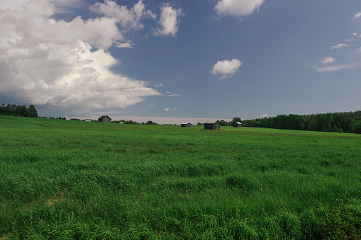 Sweden village nature landscape