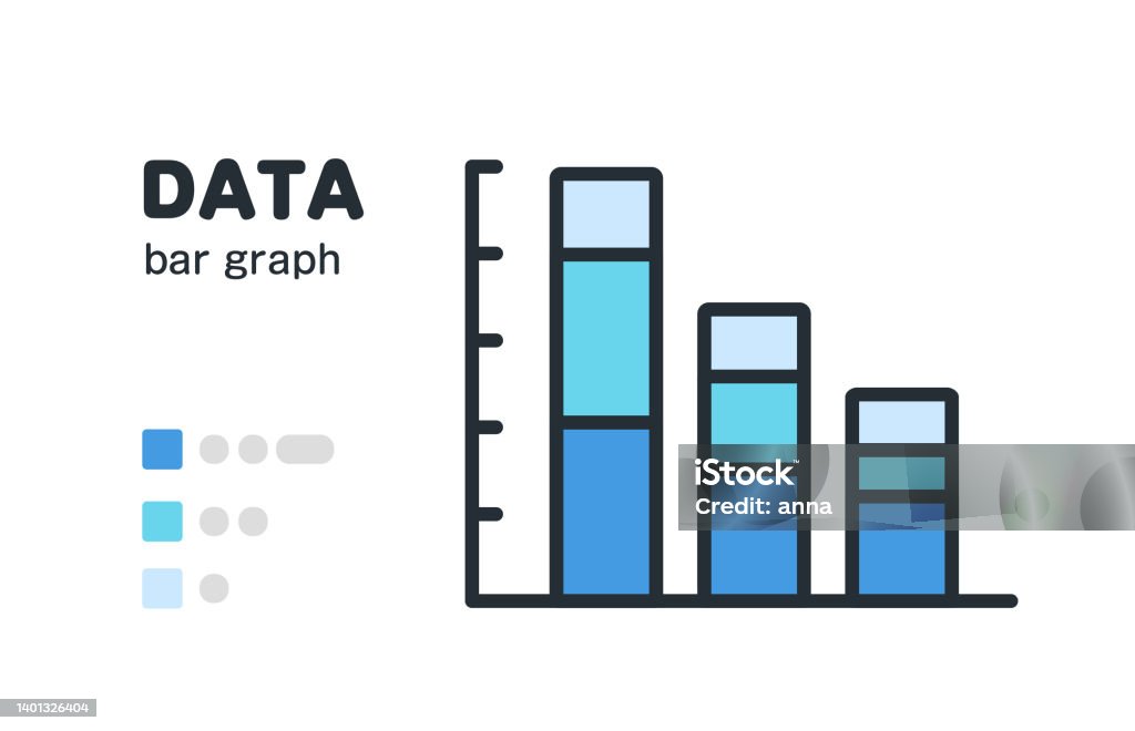 Graph Illustration For Visualizing Data Stock Illustration - Download ...