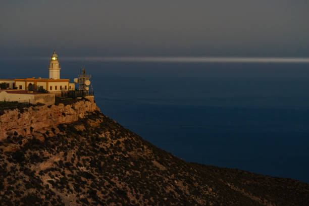 istock Mesa Roldan lighthouse, Cabo de Gata, Spain 1401331760