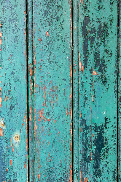 Worn out door macro, textured and weathered.Taken from the ruins of an old barn in Belgium, Europe.
