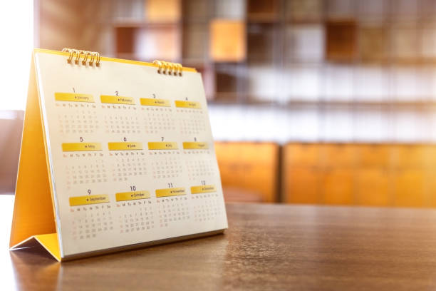 istock Calendar Event Planner , business schedule planning appointment meeting concept . 1401346257