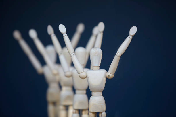 istock Wooden puppets 1401347778