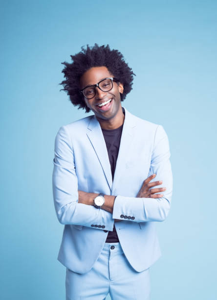 istock Happy businessman with arms crossed 1401348871