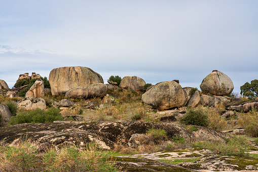 Los Barruecos Natural Monument, Malpartida de Caceres, Extremadura in Spain.